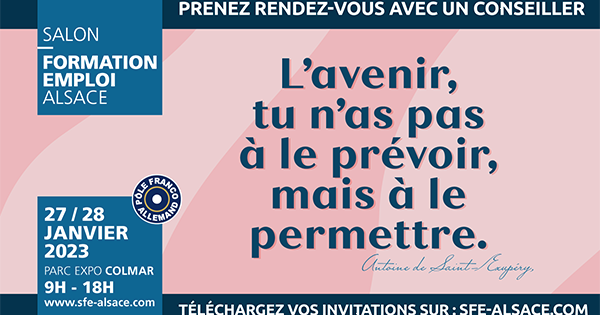 Sofitex vous donne rendez-vous au Salon Emploi Formation Alsace 2023