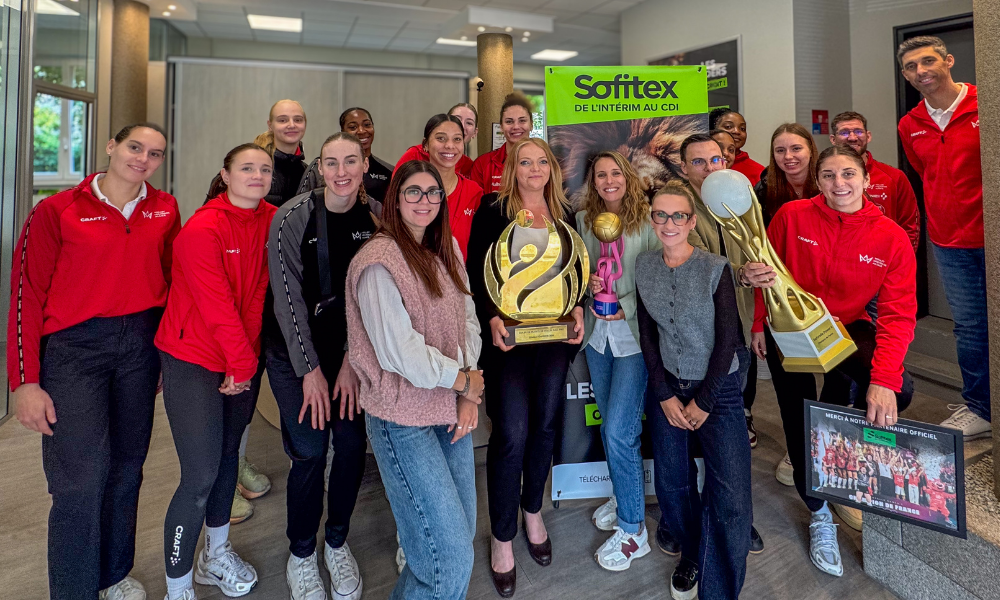 Sofitex félicite le Volley Mulhouse Alsace pour son triplé historique